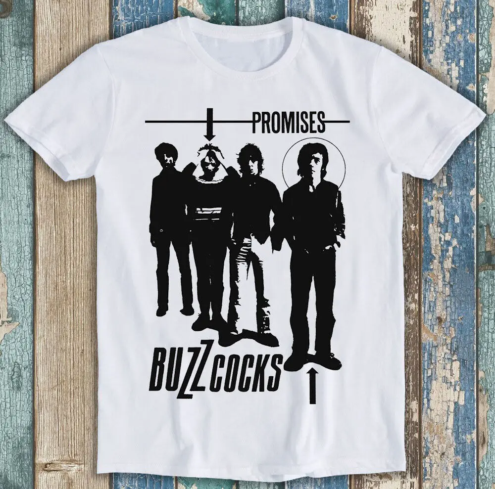

Buzzcocks Promises Punk Rock Music Funny T Shirt M1311