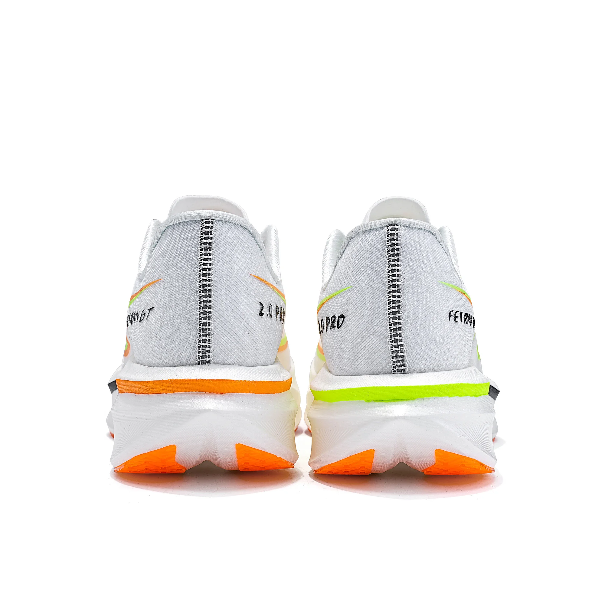 IRUNSVAN Full Palm Innovative Carbon Plate Board Double Knitting Breathable Dual Density Light Weight Fashion Sport Running Shoe