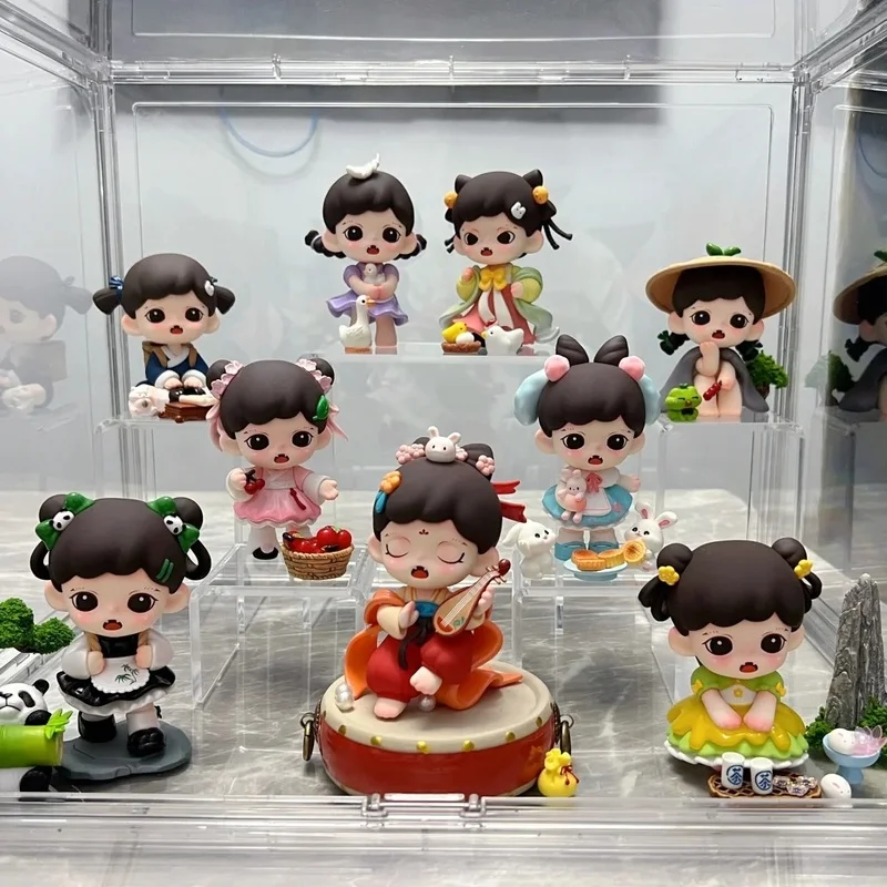

Baby Zoraa3 Linglong Fu Series Trendy Blind Box Cute Desktop Decoration Exquisite Birthday Gift Fashion Designer Toy Doll Model