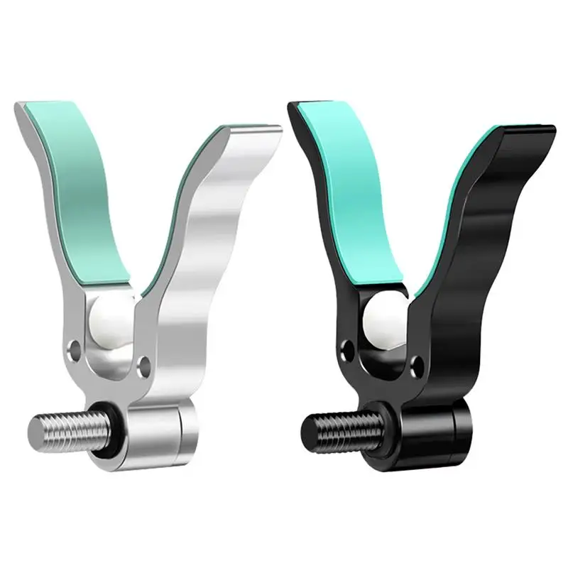 

Pole Holder For Bank Fishing Aluminum Alloy Fishing Pole Support Rack Pulley Type Fishing stand For Fishing Lovers Accessories