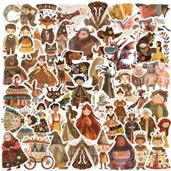 50PCS Cute Fairy Tale Character Stickers Creative Decoration For Mobile Phone Laptop Computer Water Bottle Skateboard Sticker