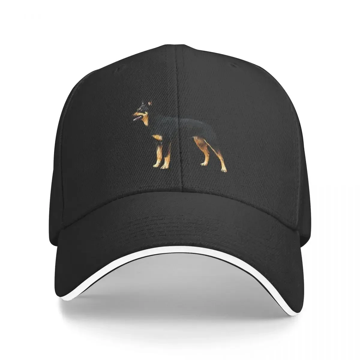 

Kelpie- Australian Black and Tan Kelpie Baseball Cap Hat Luxury Brand Unique hats Hats For Women Men's