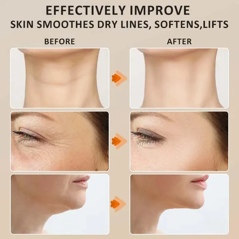 เครื่องนวดหน้าและลำคอ EMS ไมโครเคอร์เรนท์ 7 สี สำหรับการดูแลผิวหน้า ลำคอ และไหล่ พร้อมระบบสั่นสะเทือน