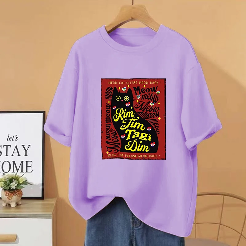 Baby Lasagna harajuku Cat Graphics T - shirt Men Women Casual Hip Hop streetwear Oversized short sleeve Tops Unisex Cotton Tees