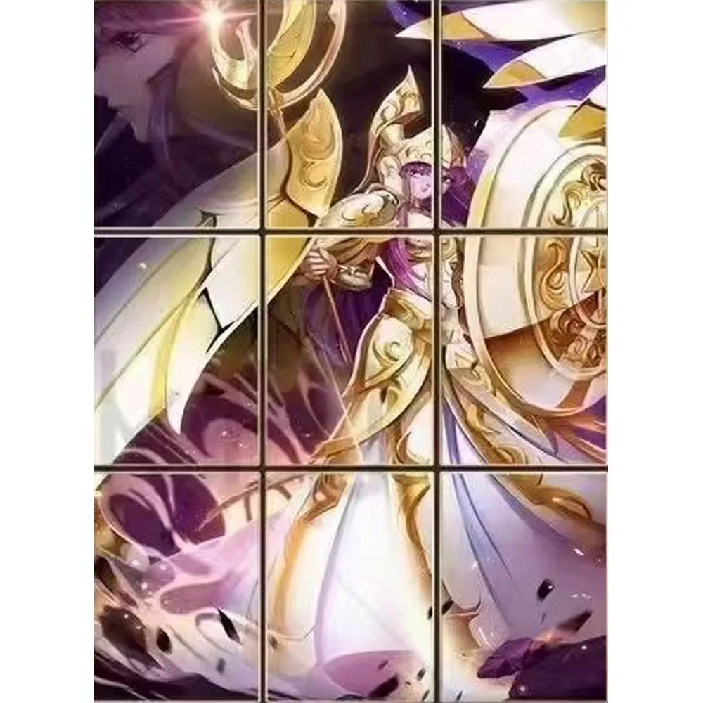 Wholesale Japanese Anime Saint Seiya Animation Card Characters Card Anime Peripheral Collectible Kids Christmas Birthday Toy