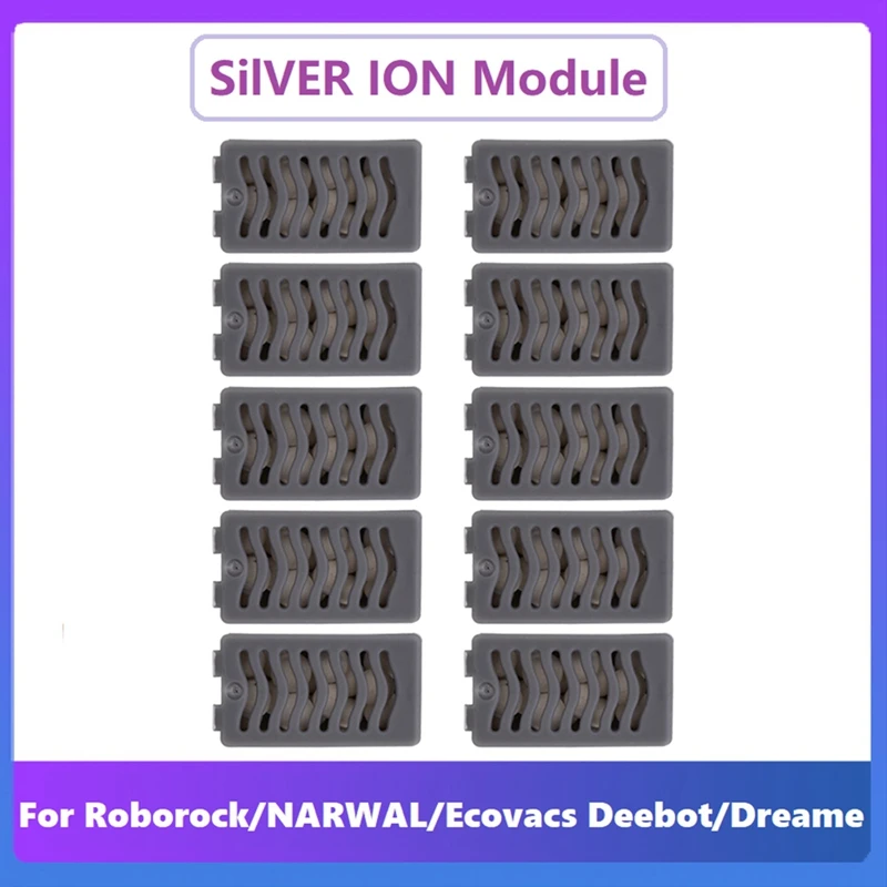 Bacteriostatic Silver Ion Module For Roborock / Narwal /Ecovacs Deebot /Dreame Robot Vacuum Cleaner Water Tank Parts