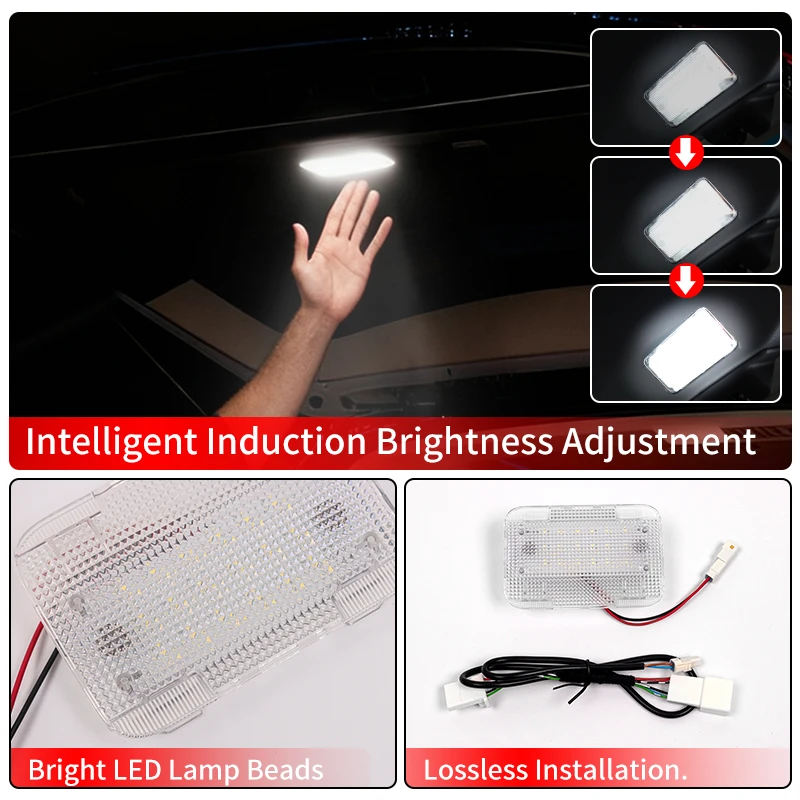 Per Toyota Lexus LX600 600 700 LX 2022-2025 Portellone Luce Lampada A LED Impermeabile Tronco Porta Luce di Cortesia Parti di Illuminazione Interni