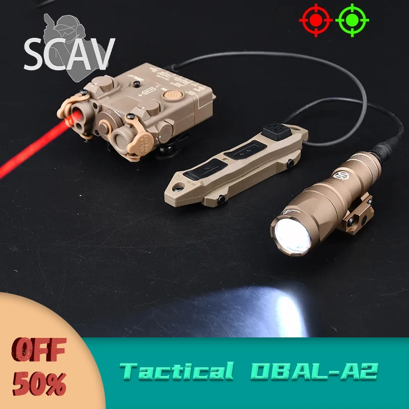 

Airsoft DBAL-A2 Laser Weapon Light Red Green Dot Sight Laser Pointer M600 M300 M300A Tactical Flashlight Remote Triple Switch