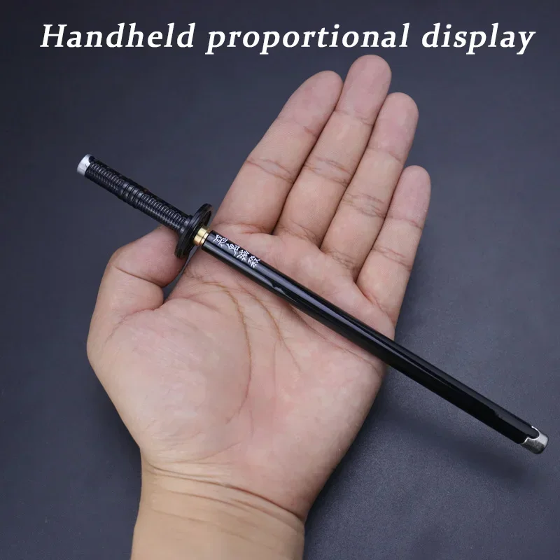 7.5 بوصة شيطان Salyer Nichirin بليد ورأى تلميح القلم السيف سبيكة نموذج Tanjirou كاتانا القلم أنيمي كيميتسو نو يابا سلاح Rengoku لعبة