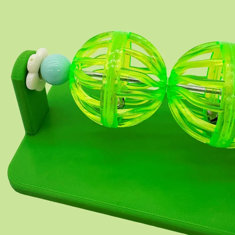 Juguete giratorio con campanas para hamsters y roedores pequeños - imagen 3