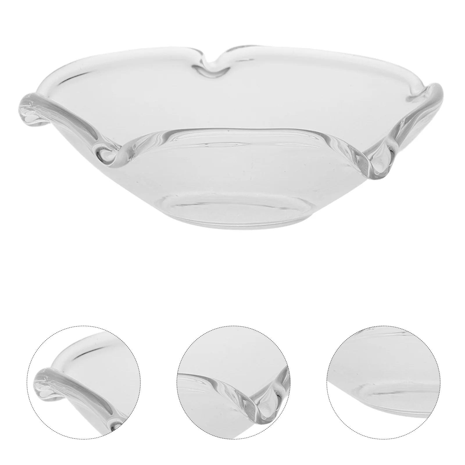 

12Pcs Clear Glass Drip Catcher Fluted Wax Holder Prevents Wax Drips Decorative Protection for Table Settings