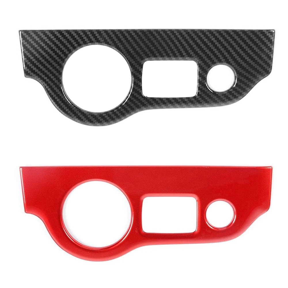 Headlight Switch Cover Trims Headlight Switch Cover Trims Fit for Dodge Challenger Charger 2010-2021