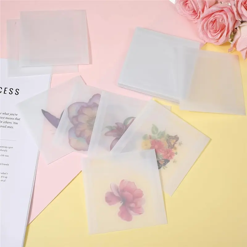 4 Inch Glassine Flat Paper Bags Translucent Envelope Self Sealing Stamp Coin Collecting Lottery Ticket Card