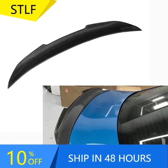 

STLFPSM Style Carbon Fiber Rear Wing for 2014-2021 BMWs 2 Series F22 F23 Carbon Fiber Tail Fixed Wing Rear Spoiling