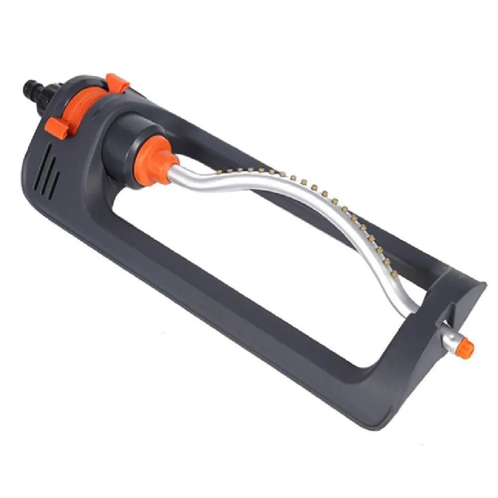 

Oscillating Lawn Sprinkler with 19 Hole Brass Nozzles, Covers up to 8-10m, Includes Spray Jet Cleaning Needle