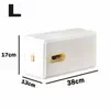 Wardrobe Organizer Sock Storage Box Space-Saving Bedroom Wall Mounted Punch Free Closet Sock Storage Drawer Underwear Organizer