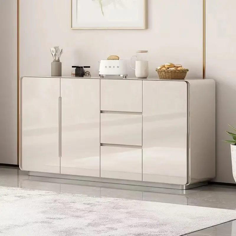 

Modern White Gloss Sideboard Luxury Kitchen Cabinet Dining Room Buffet Storage Living Room Cabinet Furniture
