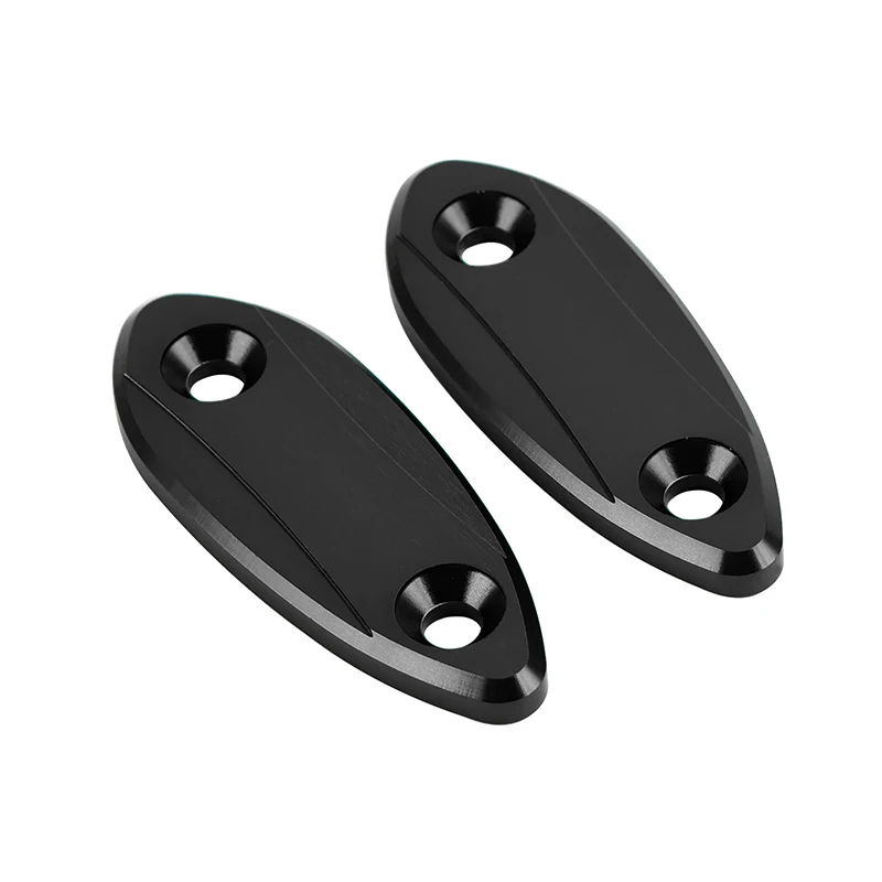 Mirror Hole Decorative Cover Rearview Base baffle Eliminators Cap For KAWASAKI ZX-6R ZX-4R ZX-4RR ZX-25R ZX6R ZX4R ZX4RR ZX25R