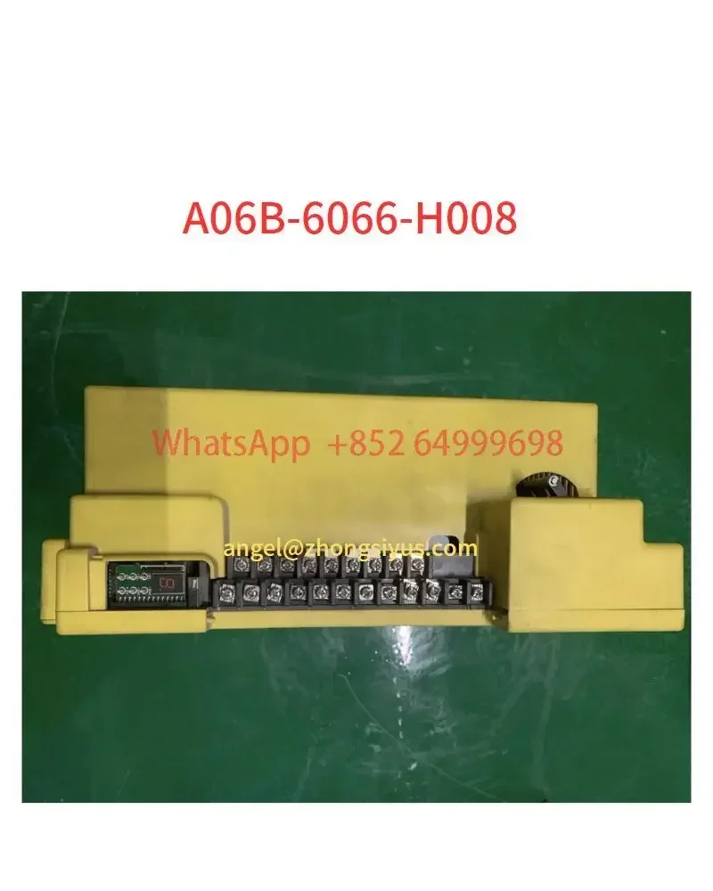 A06B-6066-H008   servo Drive for CNC Machine in good condition Functional normal  A06B 6066 H008