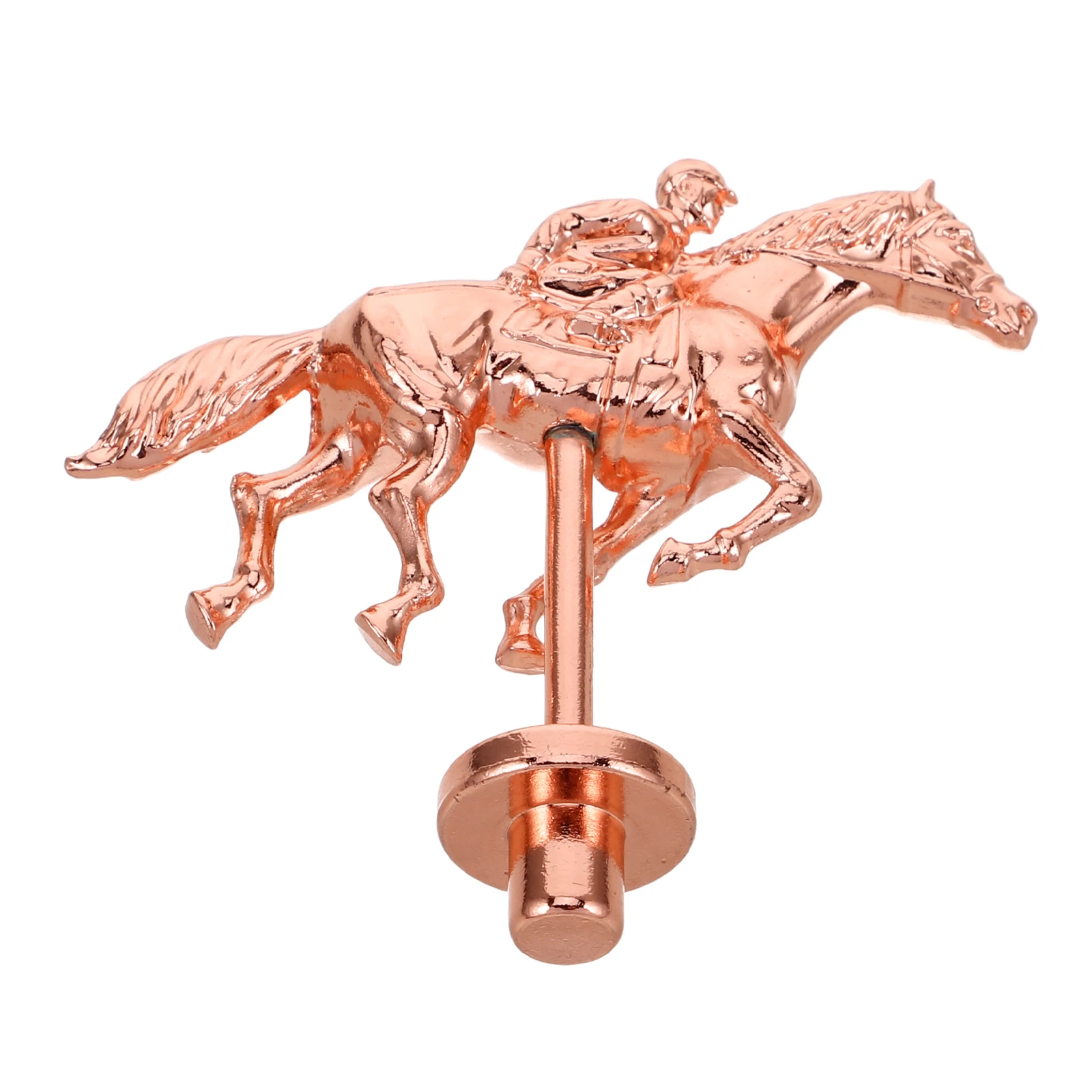 Elegant gelegeerd metalen paard voor racebordspel Vervangingsstukken Vakmanschap Racing Game-accessoire voor volwassenen