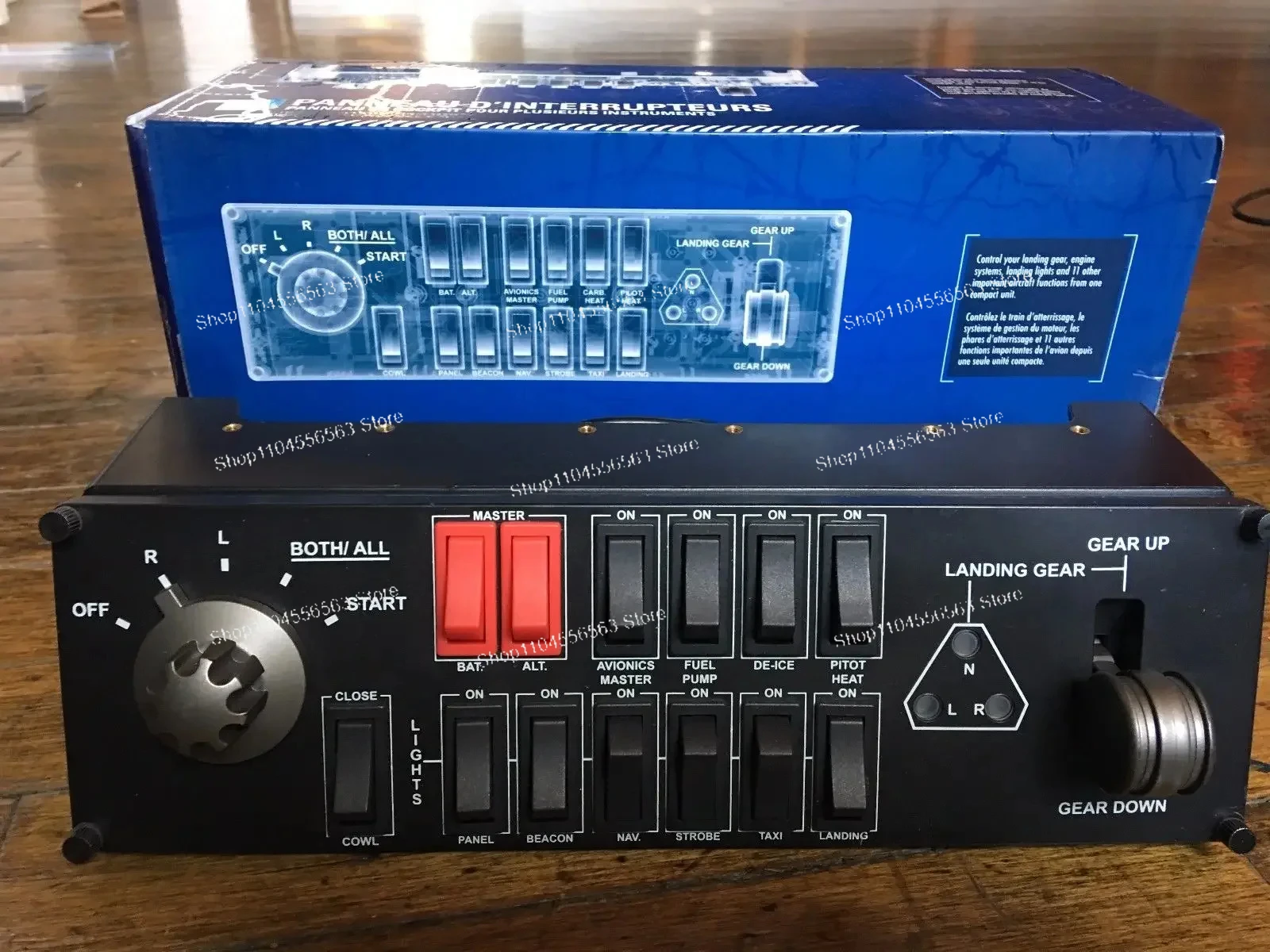 For Logitech Titanic Saitek's professional flight switch control panel simulates flight hardware peripherals