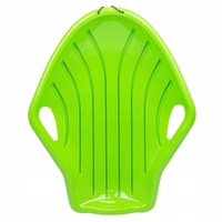 Plastic slide with slide rope Green 78x60 cm