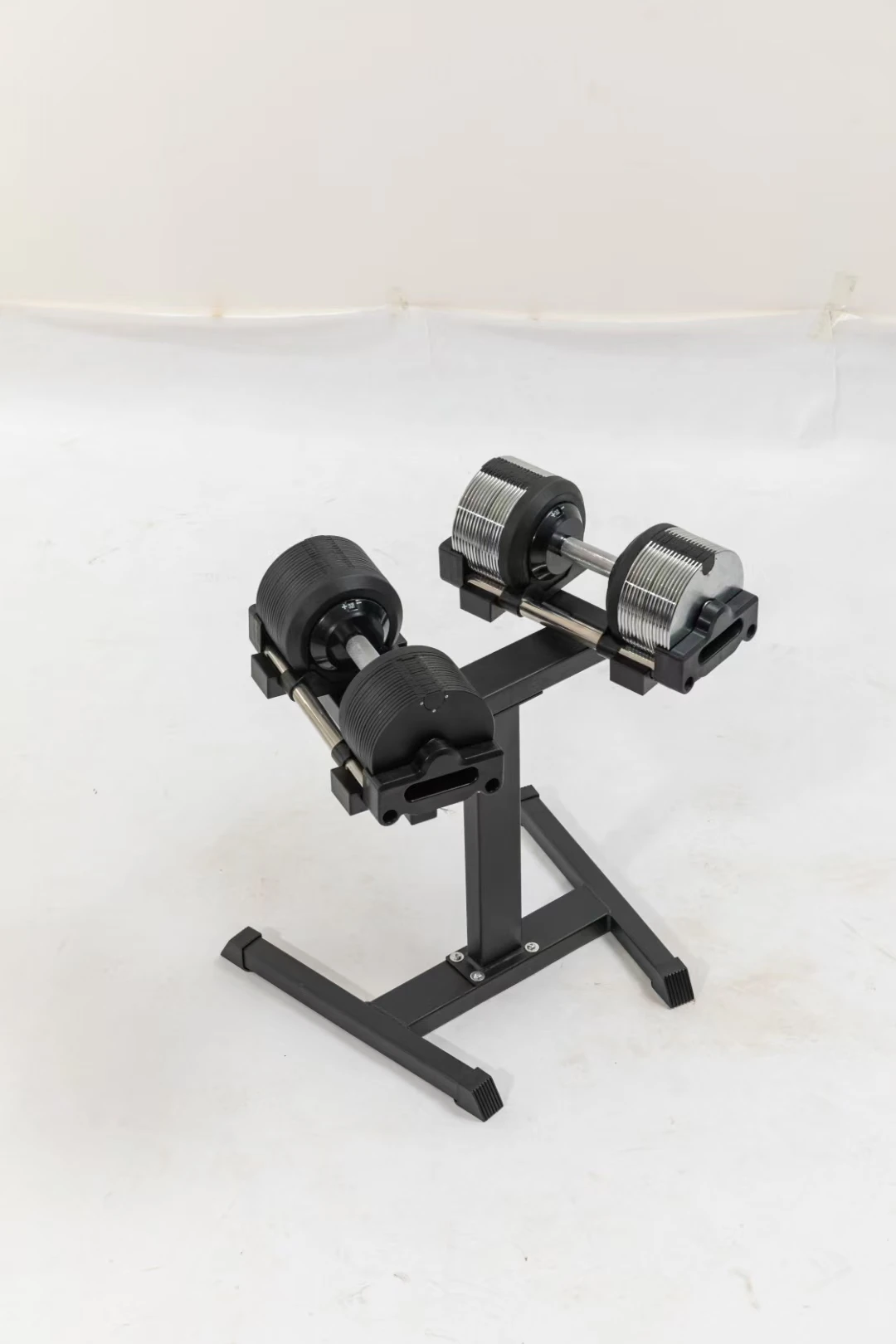 Fitness Fitness Equipment Dumbbell Adjustable Set 32kg 2 Increments Dumbbell Increments 1kg/4kg with Dumbbell Rack
