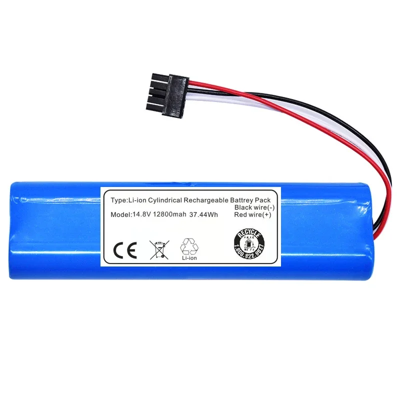 Hohe Kapazität 14,8 V 12800mAh Lithium batterie für viomi v2 pro, vrvclmb21b, styj02ym