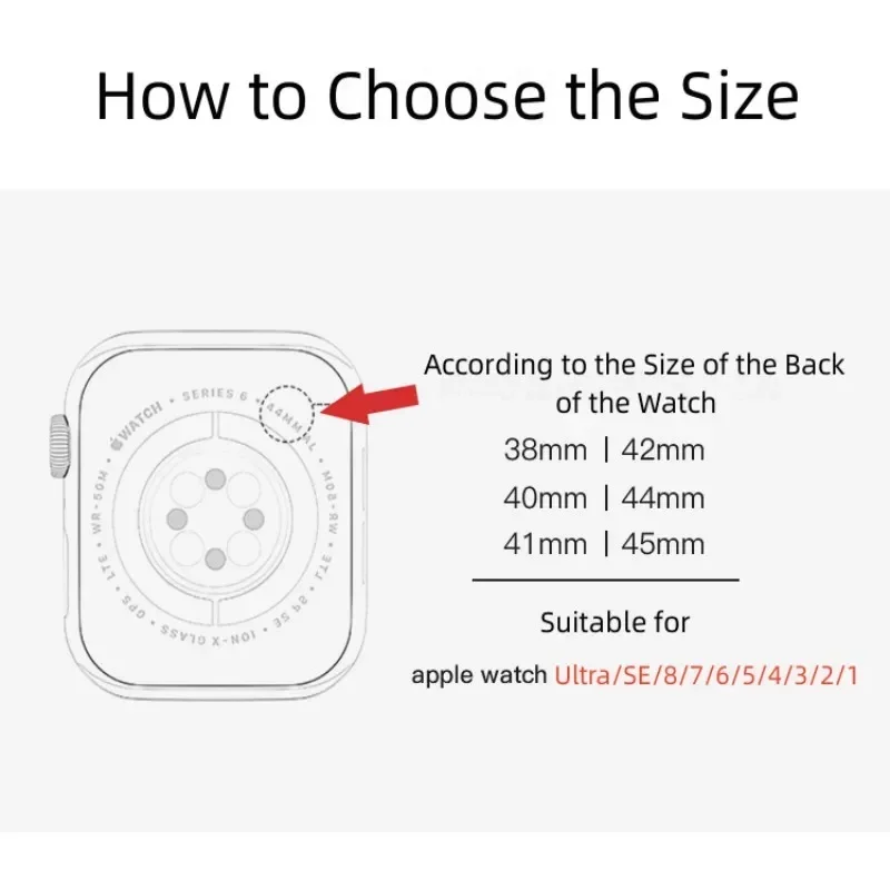 Stainless Steel Watch Band for Apple Watch Series 9876SE54321Ultra ,for iWatch 45/41mm 38/40mm 42/44/49mm Slim Metal Bracelet