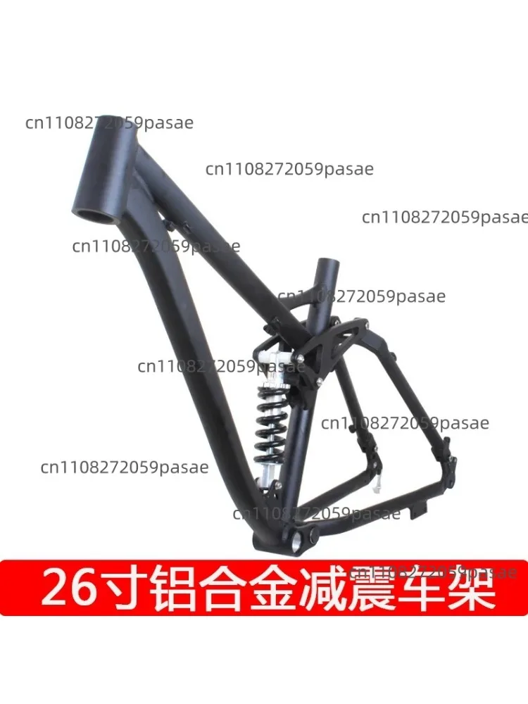 AliExpress NONE 26-inch Mountain Bike Aluminum Alloy Suspension Frame Four-Bar Linkage Softtail Suspension Frame