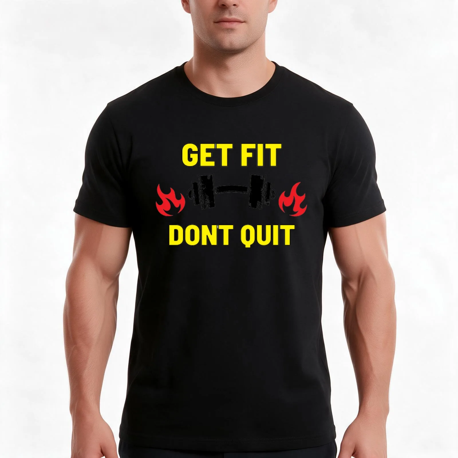 TRAIN FOR SUCCESS T-Shirt, Summer Casual Cotton Tee, Oversized Streetwear Tops, Vintage Graphic Print, Loose Fit Short Sleeve
