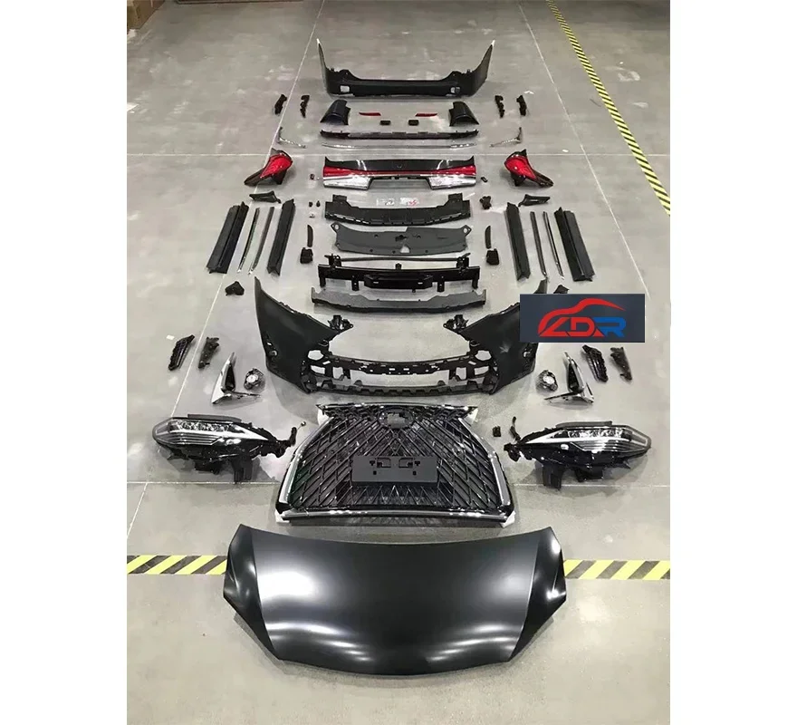 

BR Modification Club Auto Facelift Refit Body Kit с передней и задней лампой для Alphard/vellfire 2015-2022, обновление в стиле Lexus Lm