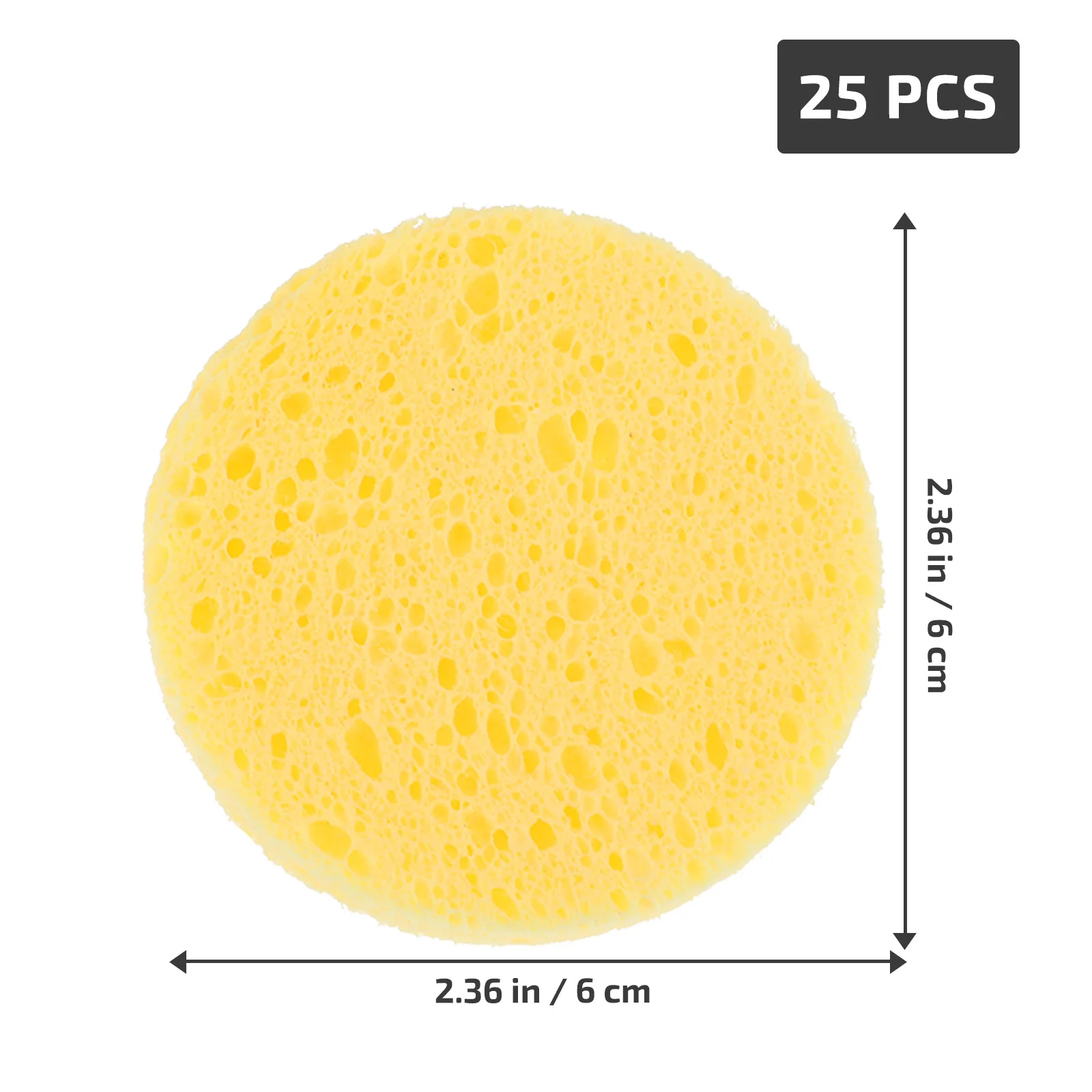 

25Pcs Humidity Sponges Hermit Crab Drinking Sponges Pet Crab Water Dish Sponge Multi-Purpose Cleaning Sponge for Tank Habitat