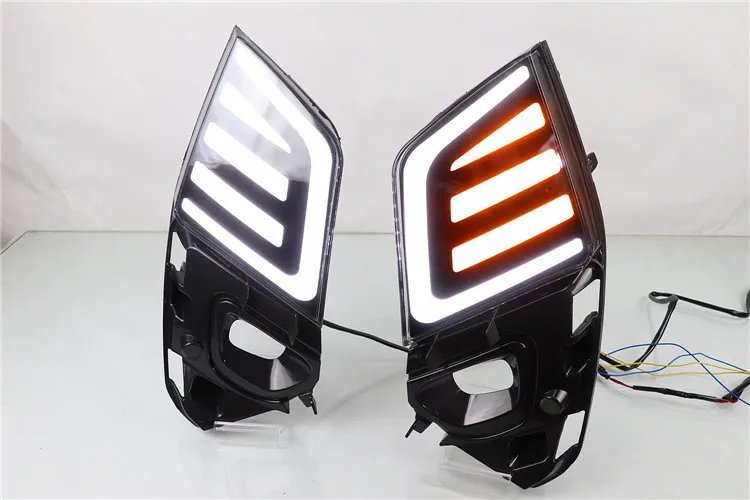 

car bumper head lamp for Nissan Patrol y62 headlight 2020~2022y ALL IN LED DRL car patrol daytime running light head light