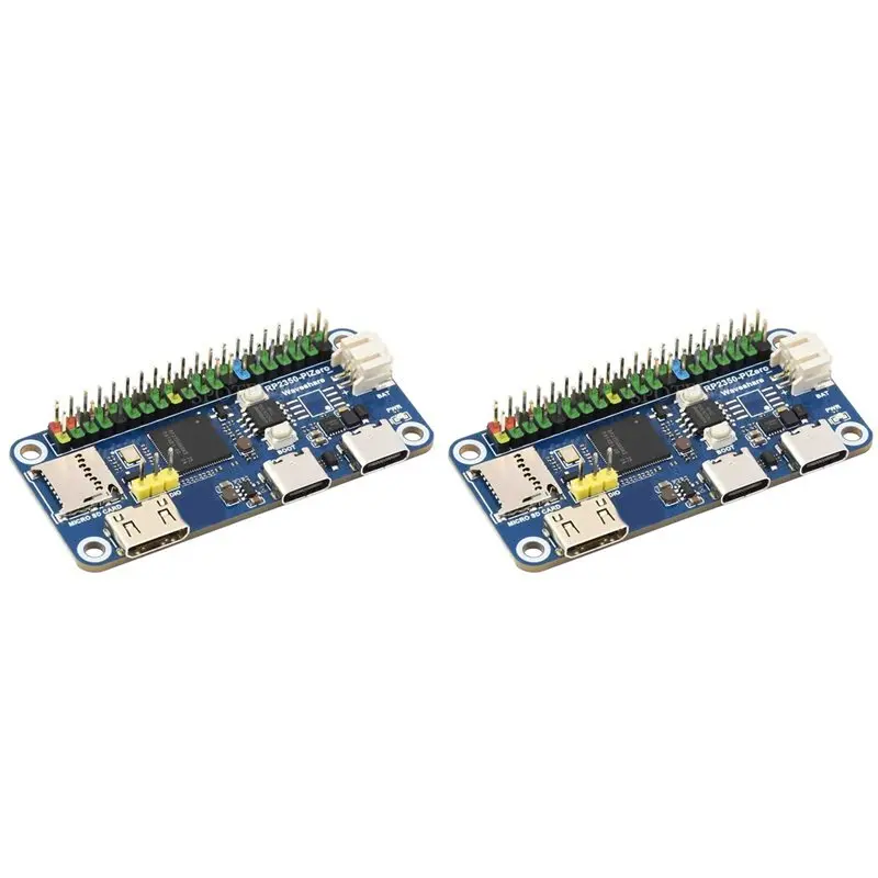 

【FAST-SALE】2X For Raspberry Pi Pico 2 RP2350B Development Board RP2350-Pizero PSRAM DVI For -Compatible