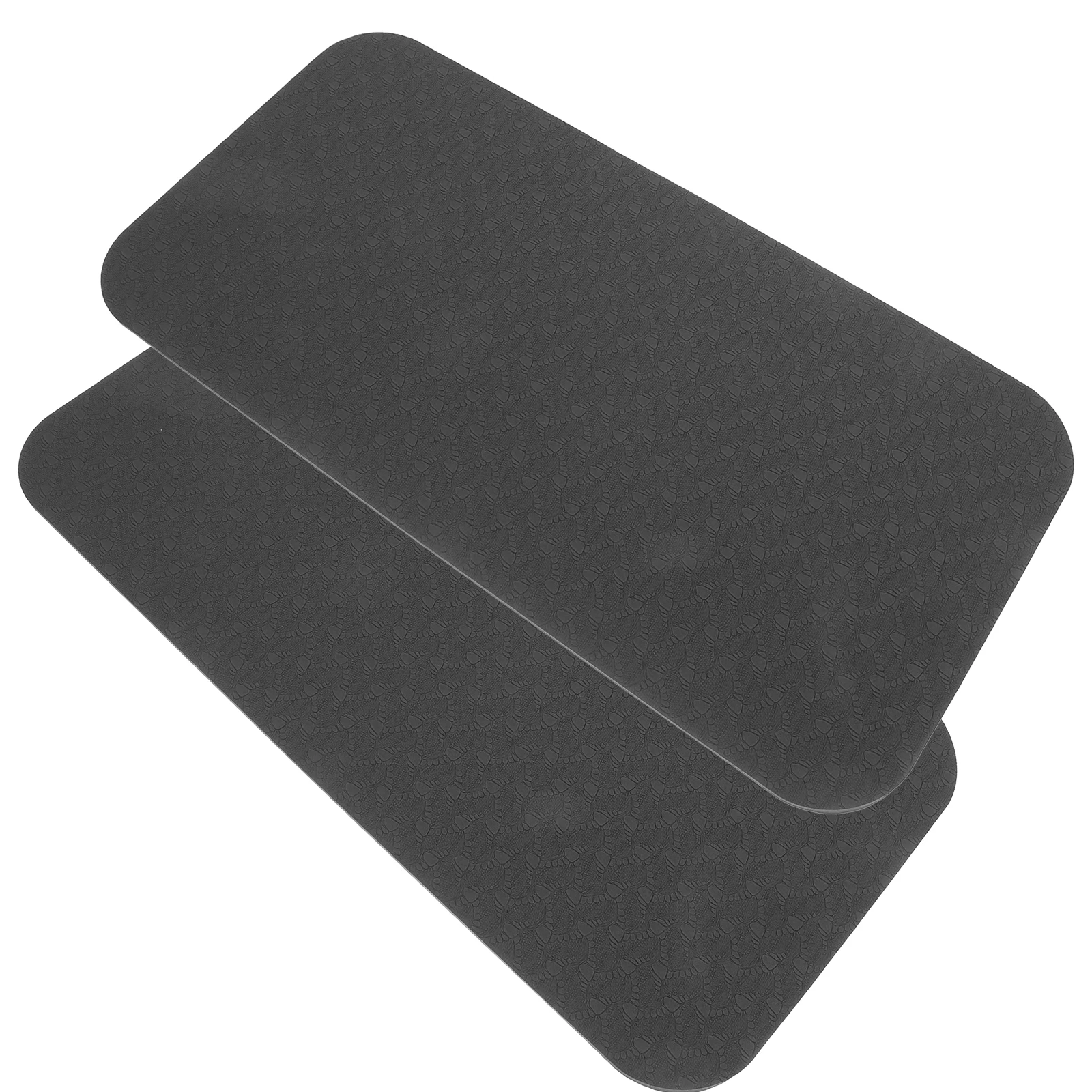 

2 Pcs Anti-slip Mat Thickened Cushioning Sound Absorbing Non-slip Foot Pad for Sewing Machine Fitness Equipment Vibration