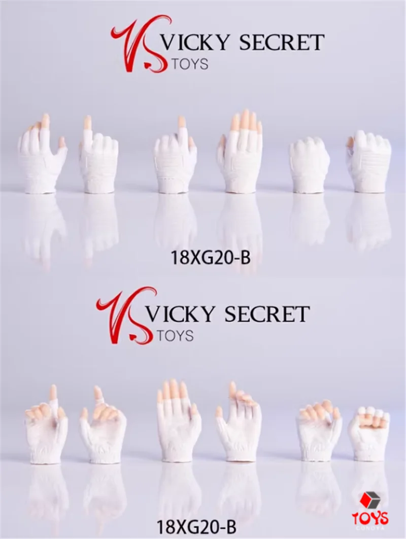 VStoys 18XG20 1/6 Scale Gunner Hand Type 2.0 Replacement Gloves Shape for 12