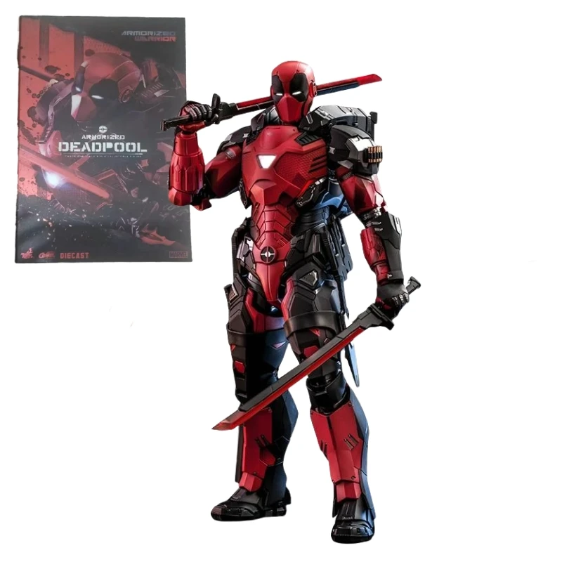 

HotToys Marvel Comics Armored Deadpool 1:6 scale alloy figure soldier accessories peripheral toys model ornaments gifts