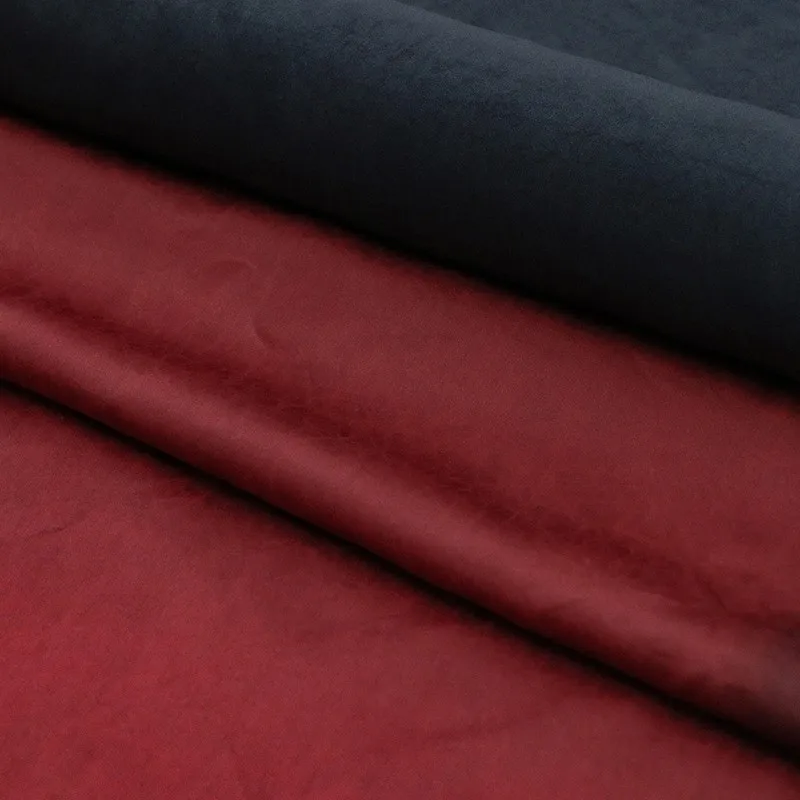 Old material ramie silk true plain satin crack pattern intangible cultural heritage Xiangyunsha fabric cheongsam clothing