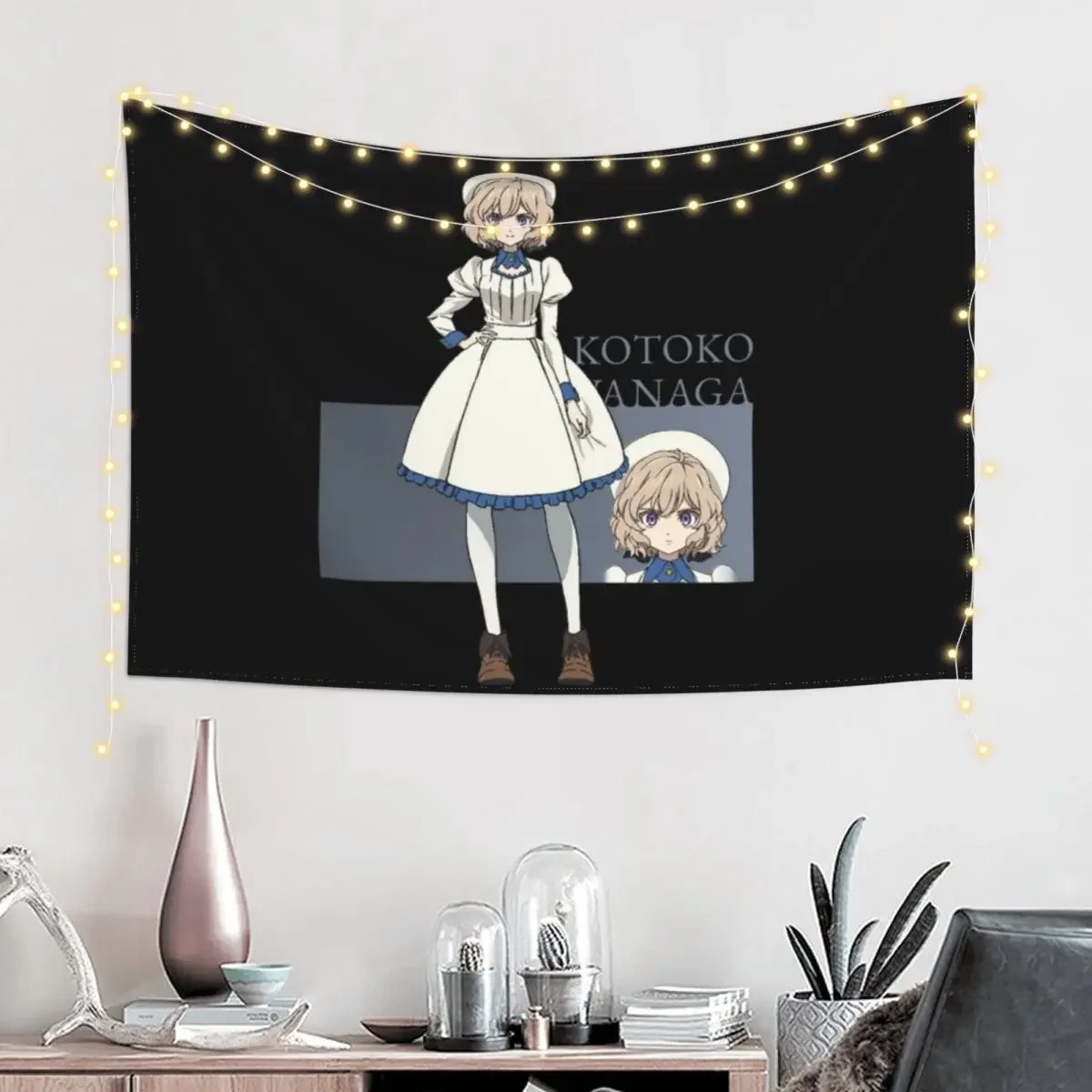 Kotoko Tapestry Wall Hanging Decor Luxury Living Room Decoration Tapestry