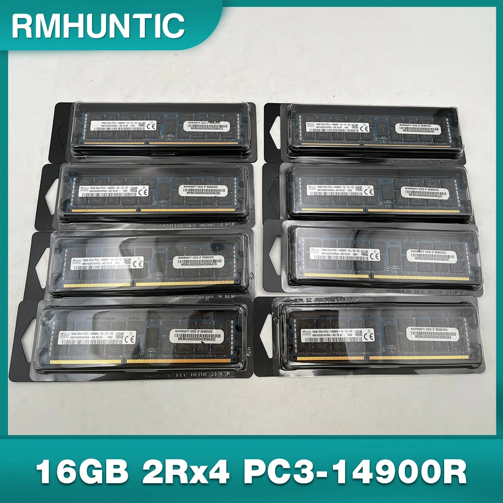 

1 шт. 16G 2Rx4 PC3-14900R DDR3 1866 ECC REG для SK Hynix RAM Серверная память HMT42GR7AFR4C-RD