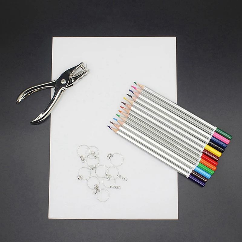 Shrink Plastic Material Package Replacement DIY Lead Hand Made Heat Shrinkable Sheet Hairpin Flower Hanging Craft Material