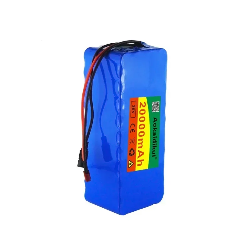 ก้อนแบตเตอรี่18650ลิเธียม skuter listrik 36V 20000mAh 10S4P ก้อนแบตเตอรี่ skuter listrik skuter listrik 36V 100AH 36V