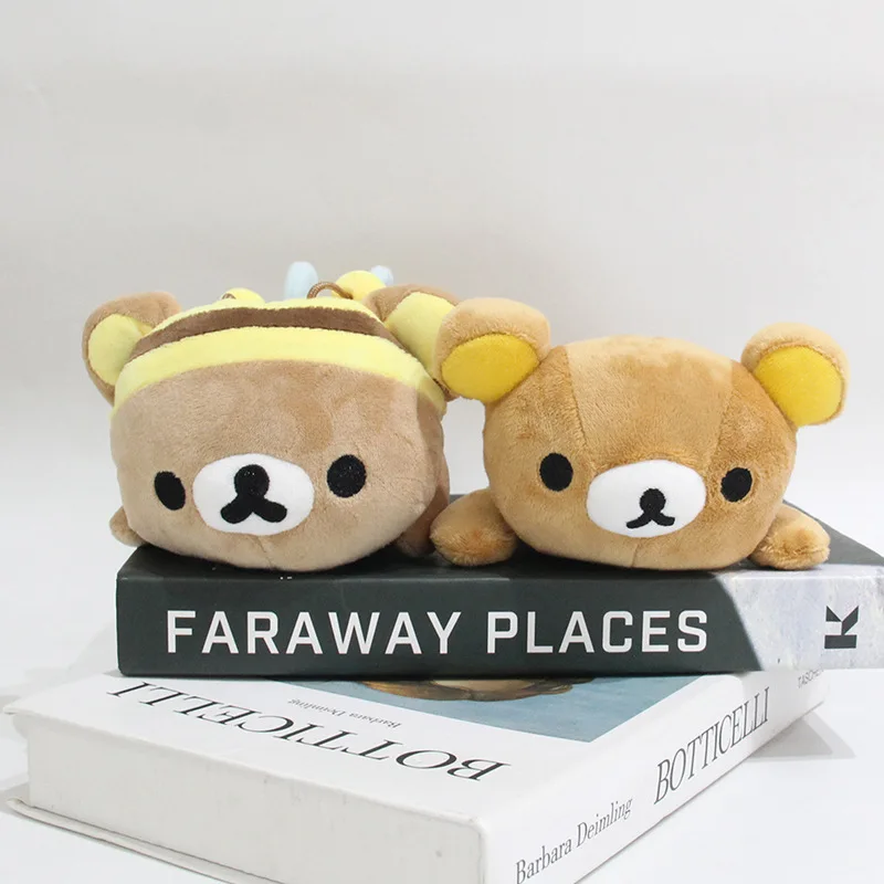 Rilakkuma Plushes مقلمة لطيفة الاسترخاء الدب طالب العودة إلى المدرسة القرطاسية أكياس جديدة للأطفال تخزين حقيبة أقلام الأطفال هدية