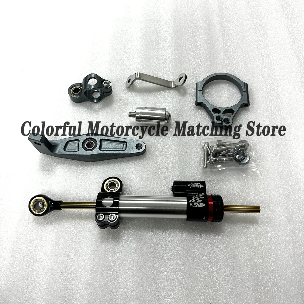 Motocicleta CNC Steering Stable Shock Absorber, Kit de Suporte de Montagem, Yamaha XSR900, XSR 900, 2022, 2023, Novo