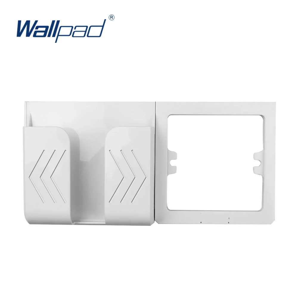 Wallpad Super einfach zu bedienende Handyhalterung Halterregal für EU UKStandard Wandsteckdose mit USB Typec Steckdose