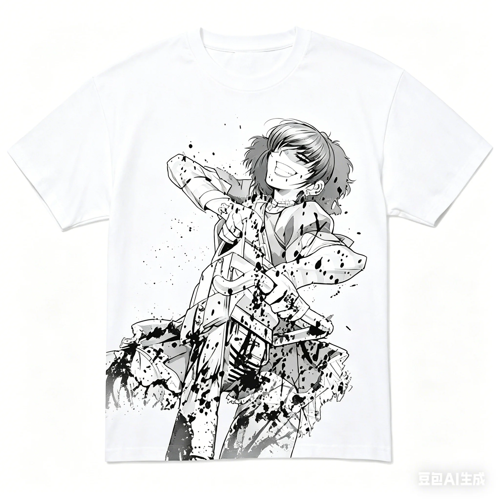 Camiseta Black Lagoon, ropa con personalidad, nuevo modelo, camiseta de Anime, ropa para todo el año, ropa de calle de talla grande, ropa de calle Unisex, regalo suave y moderno