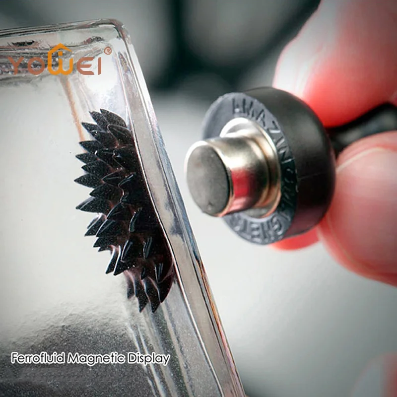 Latest Ferrofluid Magnetic Fluid Liquid Display Funny Stress Relief Toys Science Decompression Anti Stress Toy