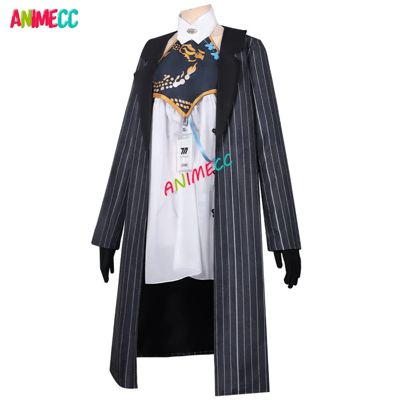 ANIMECC IN STOCK Ryuuge Kisaki Cosplay Doujin Costume Wig Anime Blue Archive Cosplay Qipao Halloween Party Outfits for Women view 3