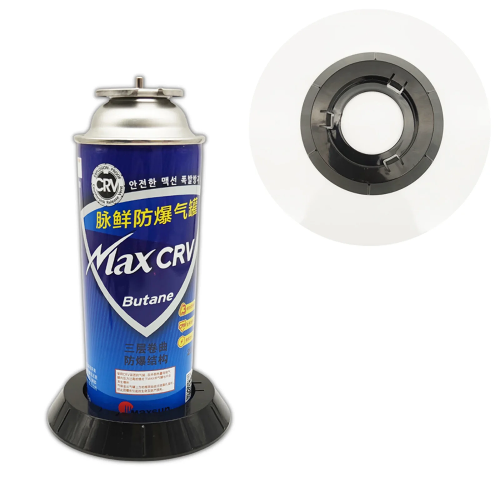 Cassette Cylinder Fixing Bracket Portable Butane Air Bottle Racks Practical Butane Cylinder Stable Base for Camping Stoves